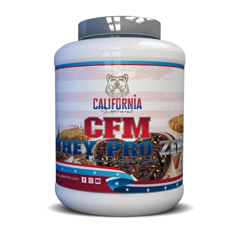 Proteína CFM Whey Pro Zero de California Supplements