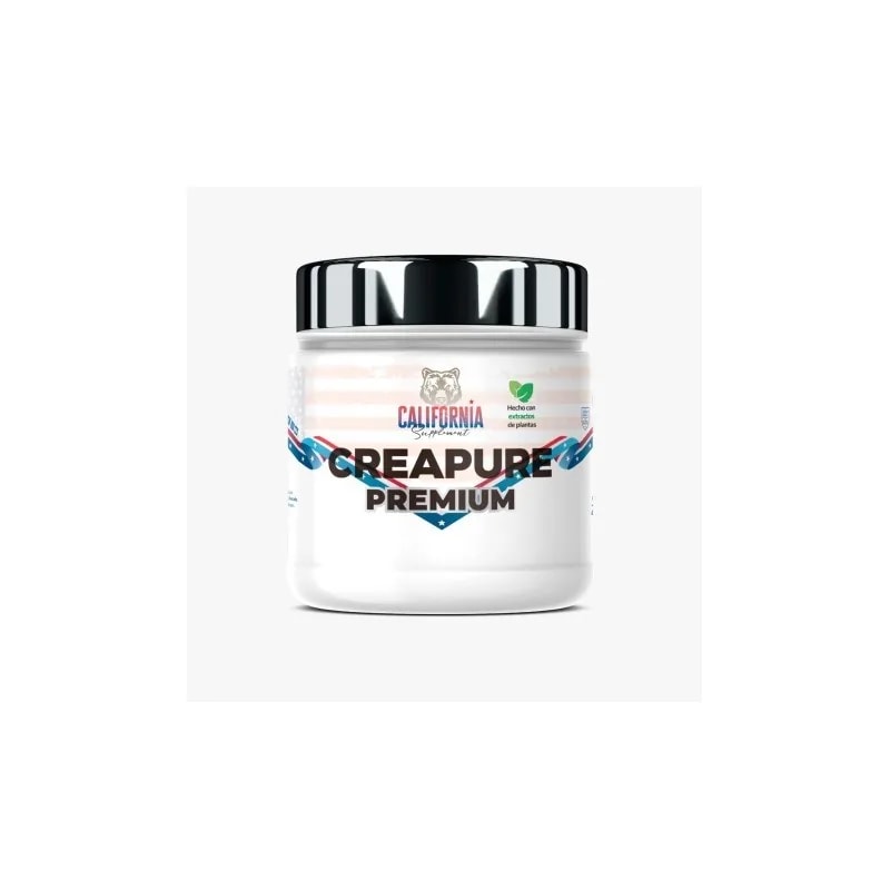 Creatina micronizada Creapure Premium de California Supplements