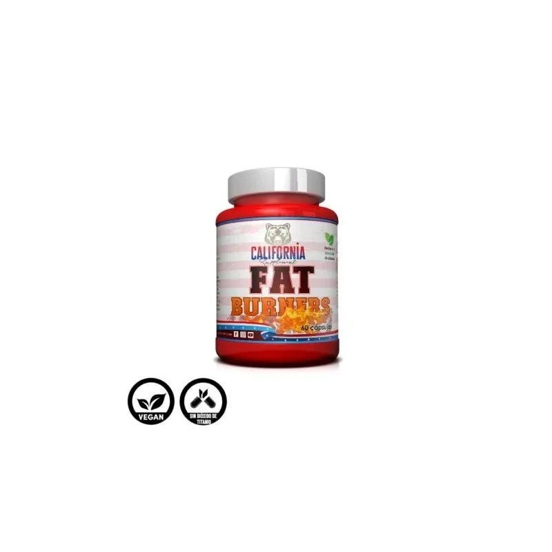 Cápsulas de quemagrasas Fat Burners de California Supplements